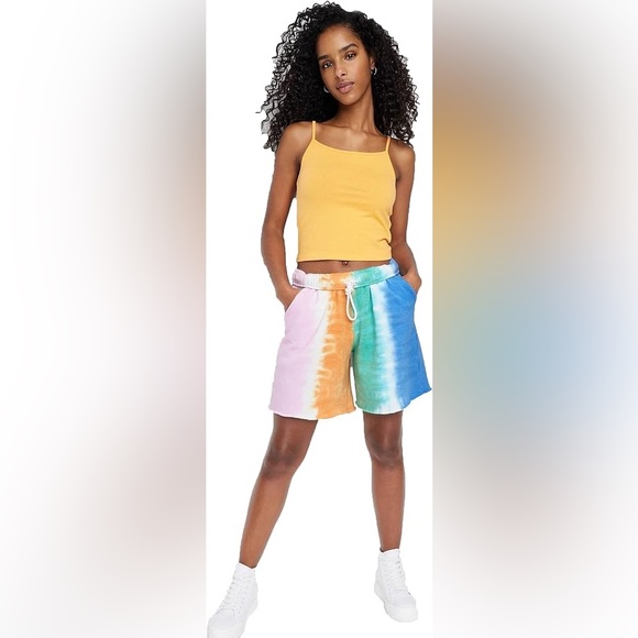 wild fable Pants - Wild and Fable French Terry Tie Dye Bermuda Sweat Shorts